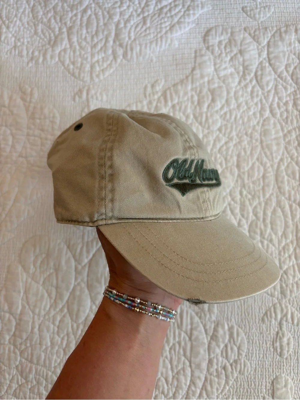 Vintage Old Navy kids Khaki Logo Cap